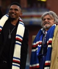 Samuel Eto’o Leaves Everton for Italian Club Sampdoria